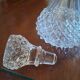 Antique Cristal d’Arques carafe with stopper – cut crystal