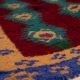 1970 Vintage Handmade Turkish Small Tulu Rug , 3'7'' x 4'4''