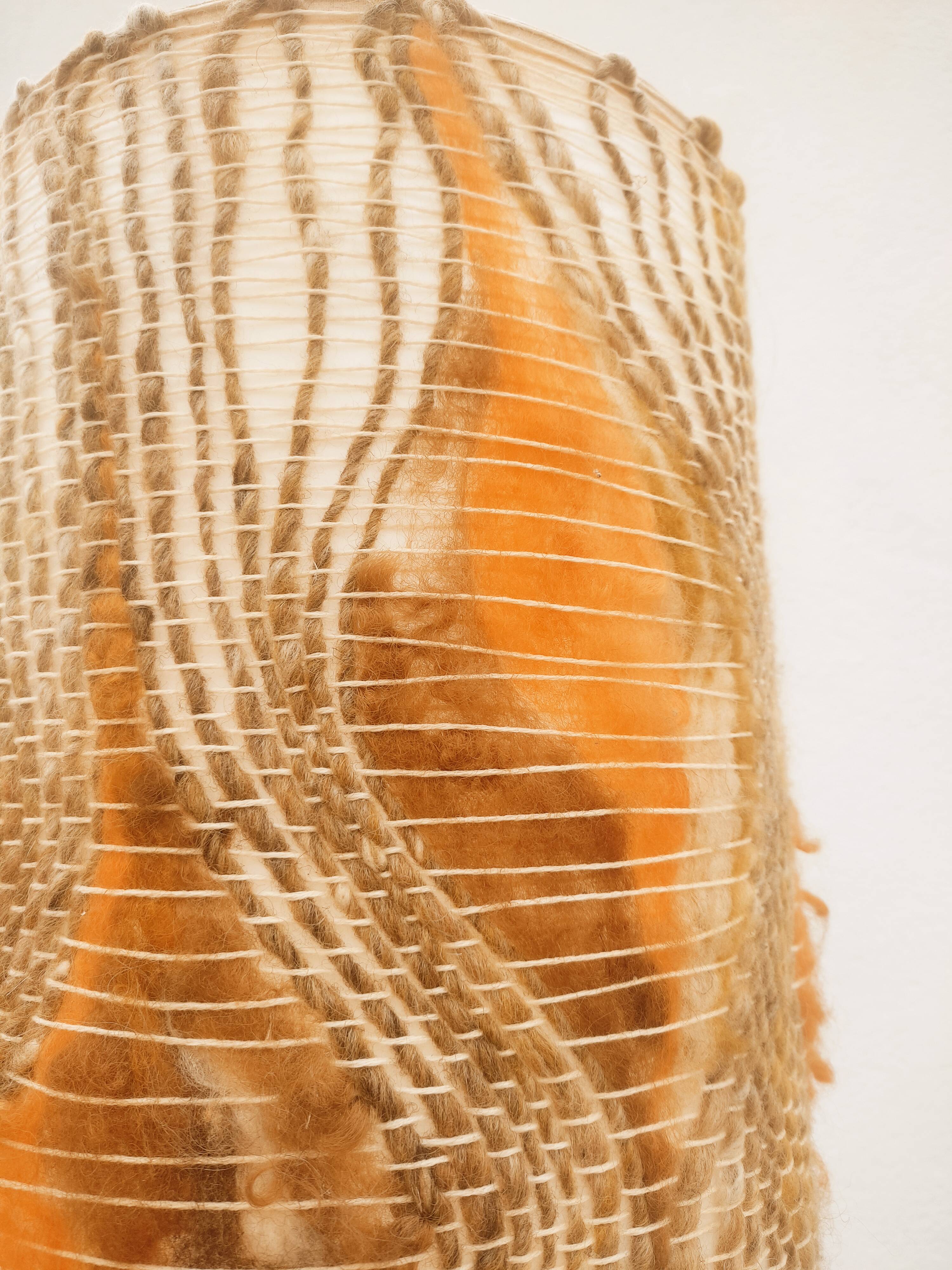 Scandinavian teak floor lamp