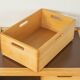 Flötotto chest of drawers, 1970s, beech, brown HPL, 6 drawers
