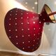 Lamppost with paper lampshade 1950