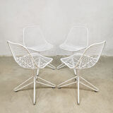 Design dining wire chairs henrik pedersen houe ‘string’