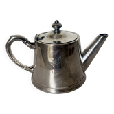 Théière en métal argenté potier vintage 240546