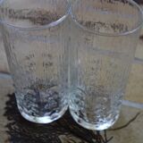 Set of 11 advertising glasses BP 70's