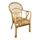 60s adult bamboo and rattan armchair