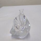 Daum crystal soliflore signed