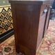 Oak notary curtain binder cabinet 1950