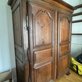 Norman wardrobe in solid oak