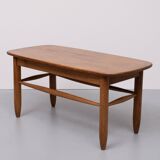 Table basse en chêne massif, années 1950