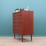 Teak chest of drawers danish design vintage