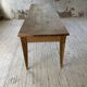 Oak farmhouse table