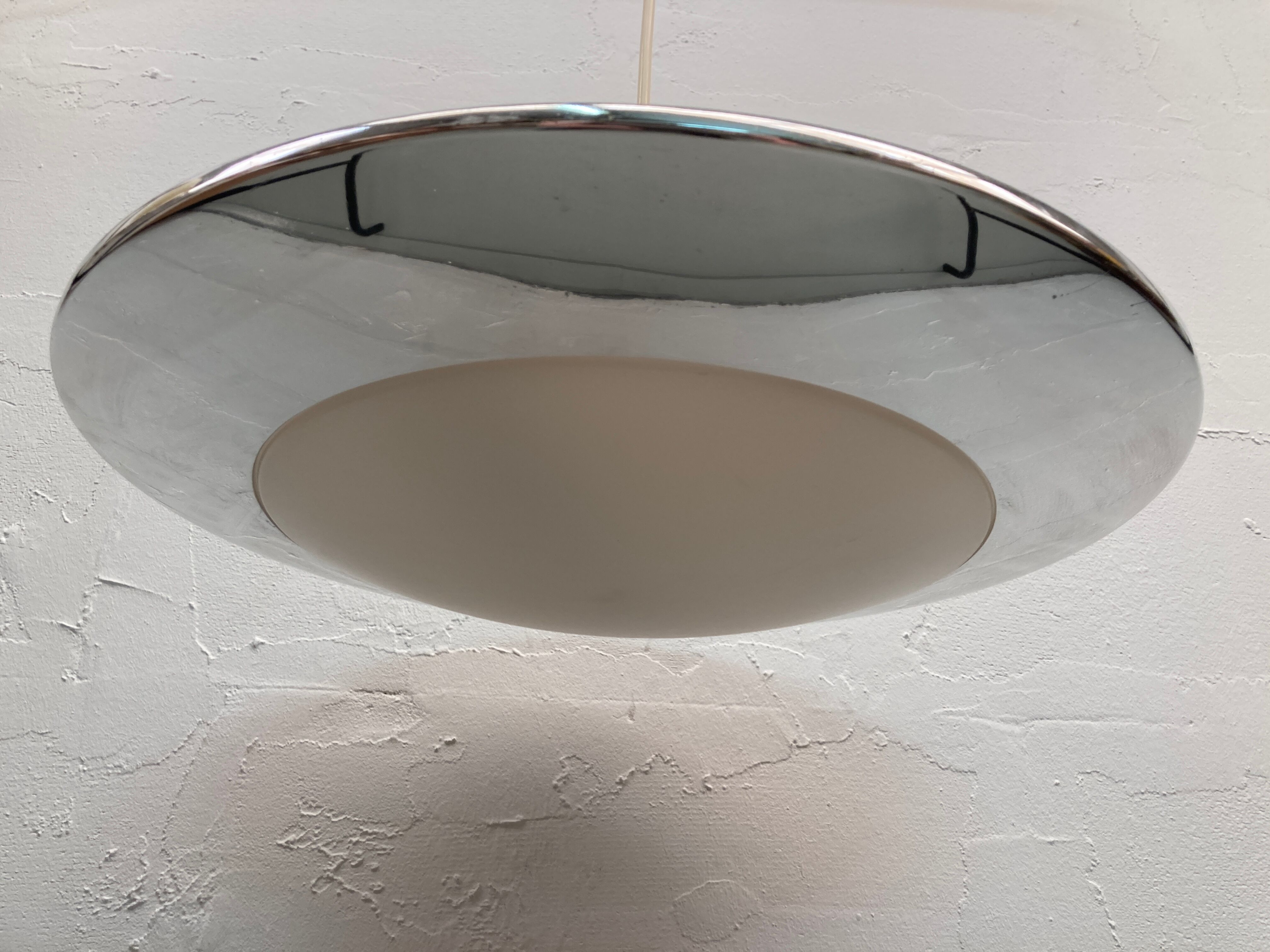 Space age UFO pendant lamp by Marlin, 1960s-1970s