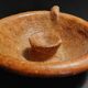 Handheld terracotta candlestick Africa mid-20th century