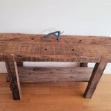 Rustic carpenter's workbench