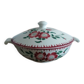 Antique soup tureen in earthenware - Sarreguemines, Épernay model