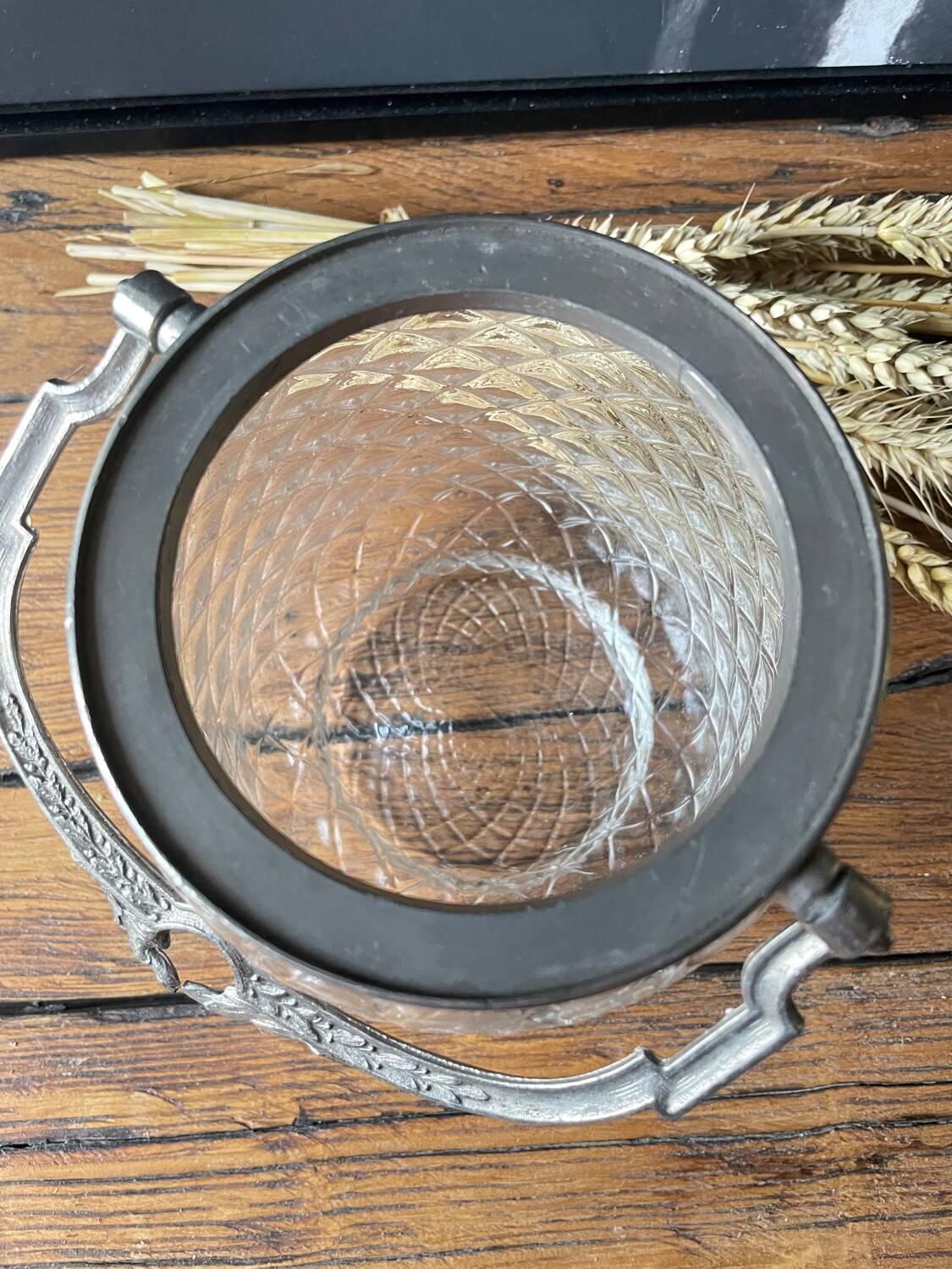 Antique cookie jar or ice bucket