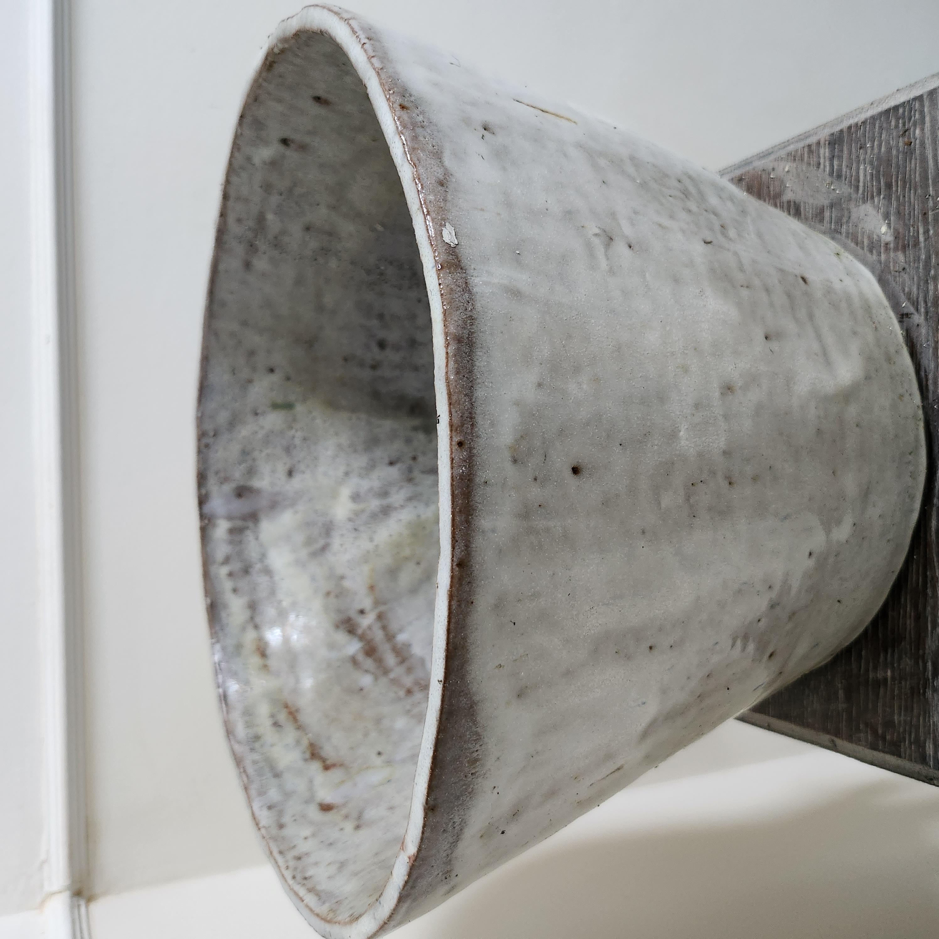 Glazed terracotta vase from the year C. 1970