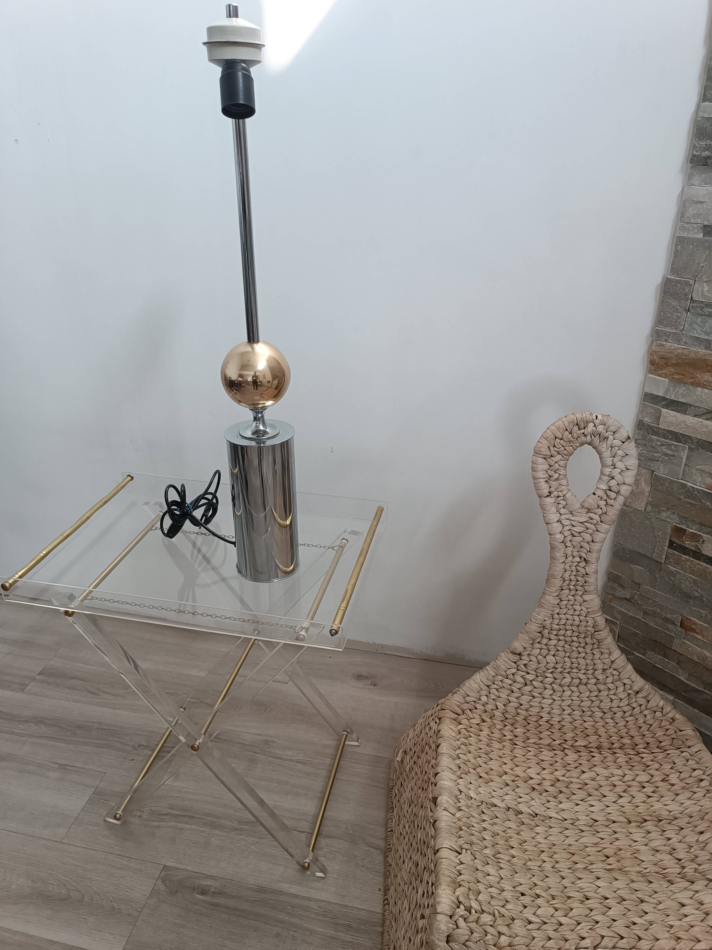 Table lamp by Philippe Barbier 1960s