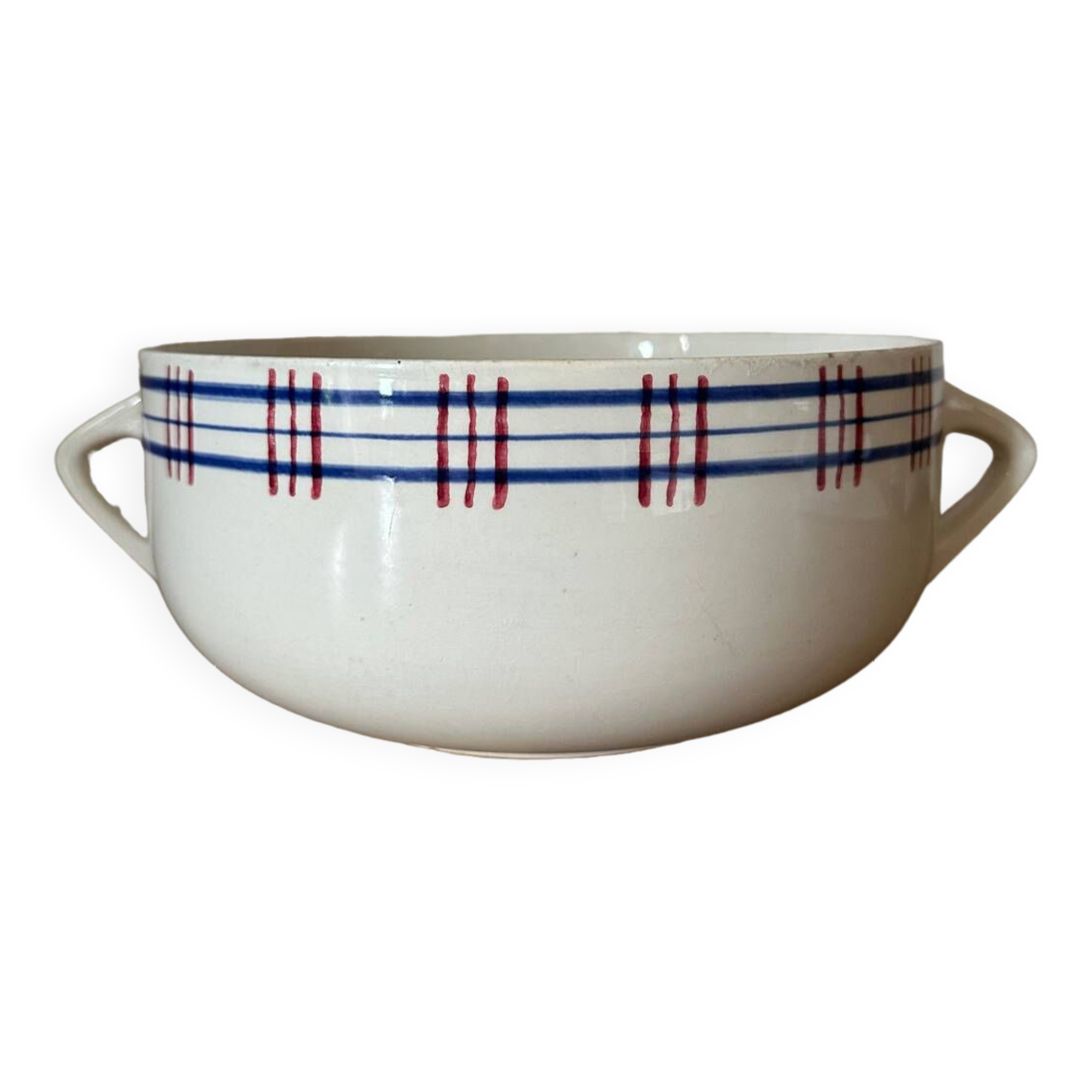 Sarreguemines salad bowl, Poitou model