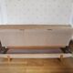 canapé daybed années 50 velour vert d'eau
