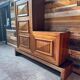 Asymmetrical Art Deco wardrobe in walnut
