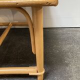 Vintage rattan coffee table
