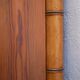 Armoire bambou vintage en bois