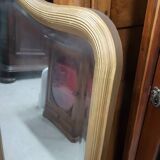 19th century gendarme's hat gilded mirror