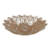 Vintage cut glass dish 1960