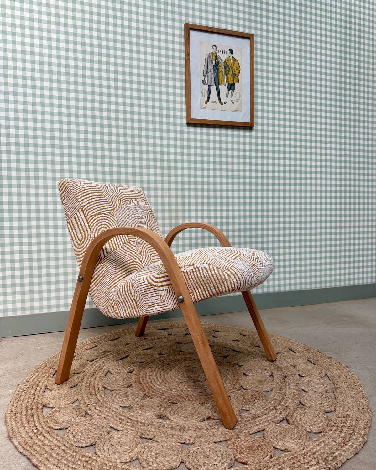 70s armchair
