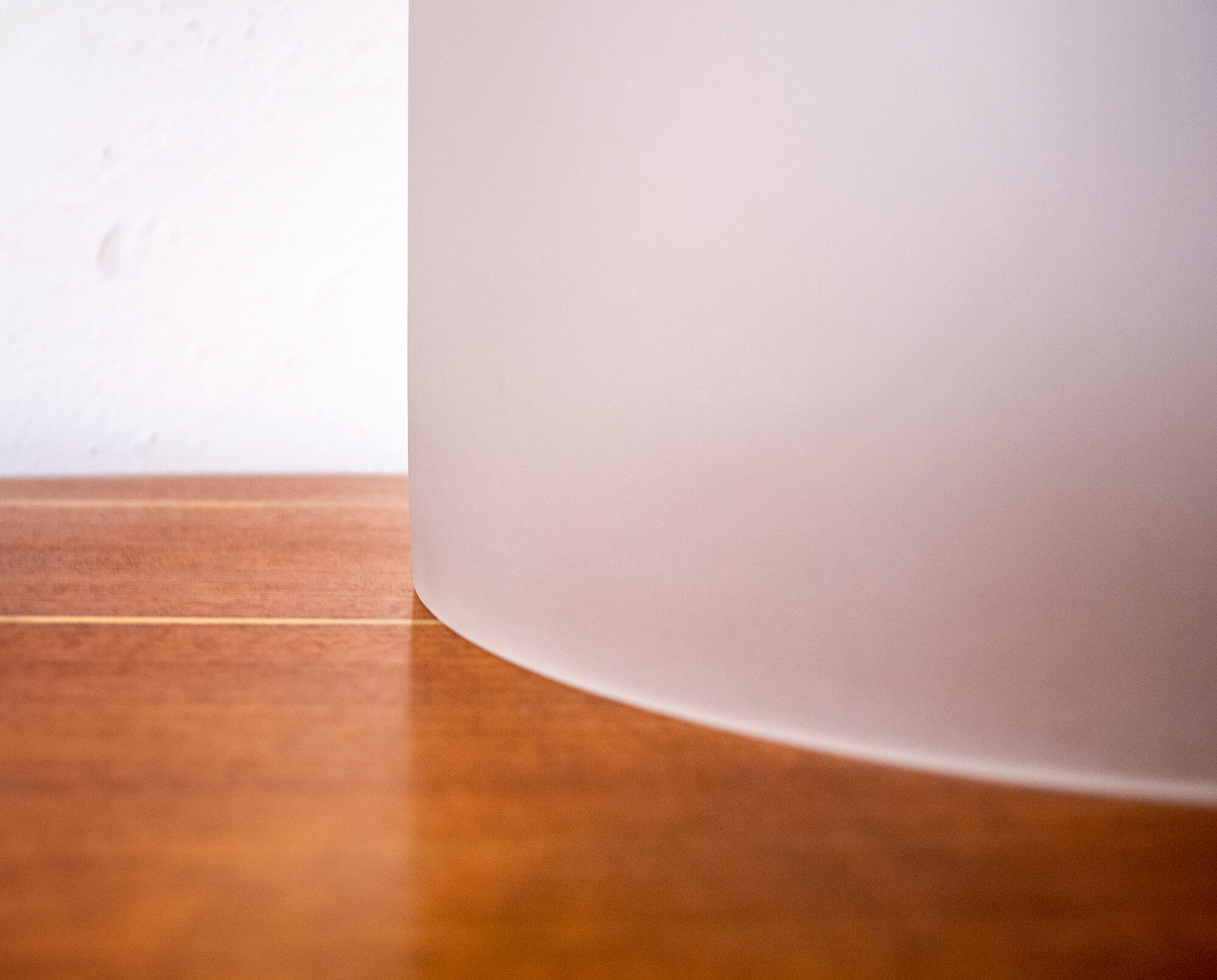 Fatua glass table lamp by Guido Rosati for Fontana Arte, 1972