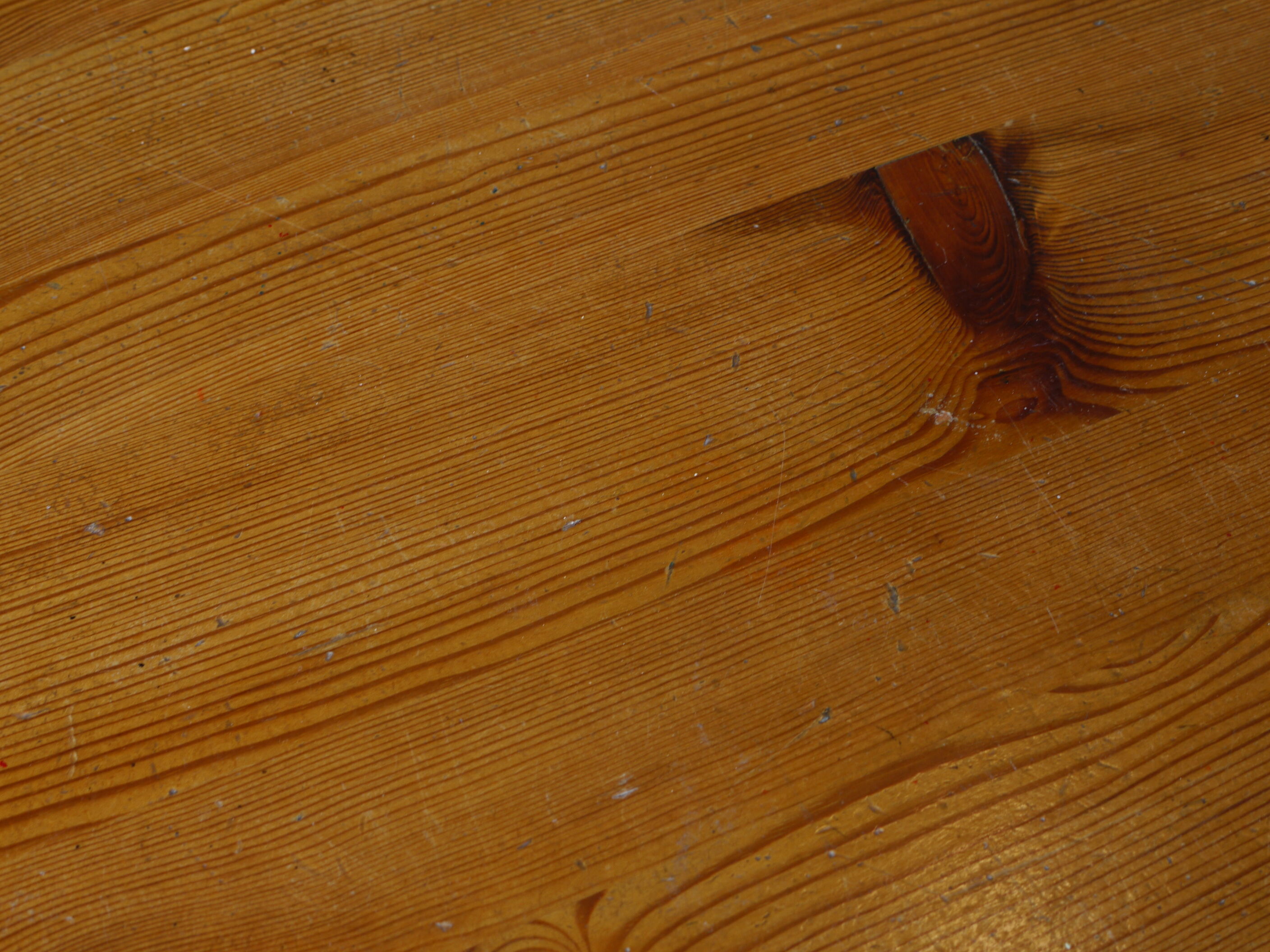 Scandinavian pine dining table 1960s