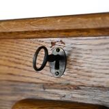 Oak filing cabinet