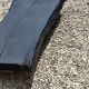 Wabi sabi burnt wood coffee table