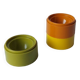 3 vintage Tupperware egg cups