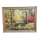 Robert Wood autumn palette oil painting on canvas 103x80