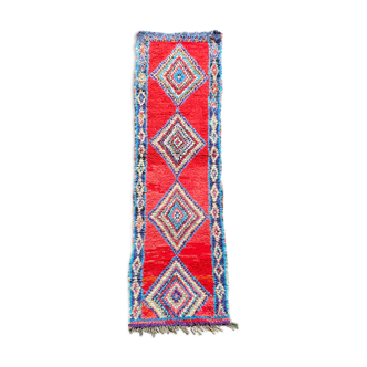 Tapis berbere boucherouite 80x275cm