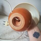 Wooden ball lamp