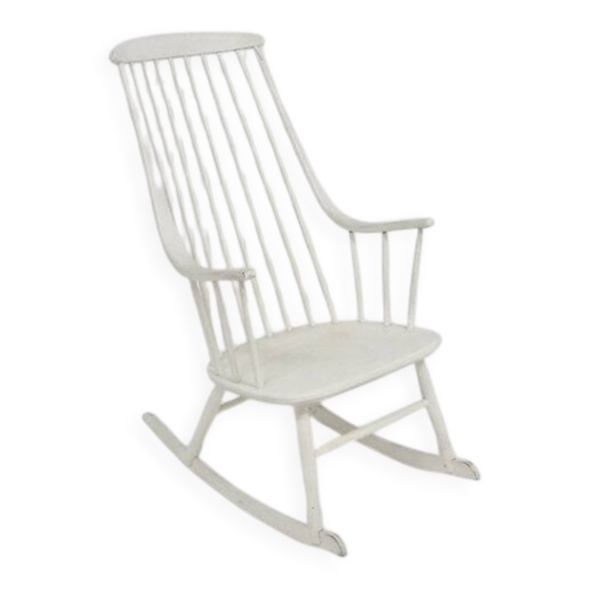 Scandinavian rocking chair "Bohem", Lena Larsson, Sweden, 1960