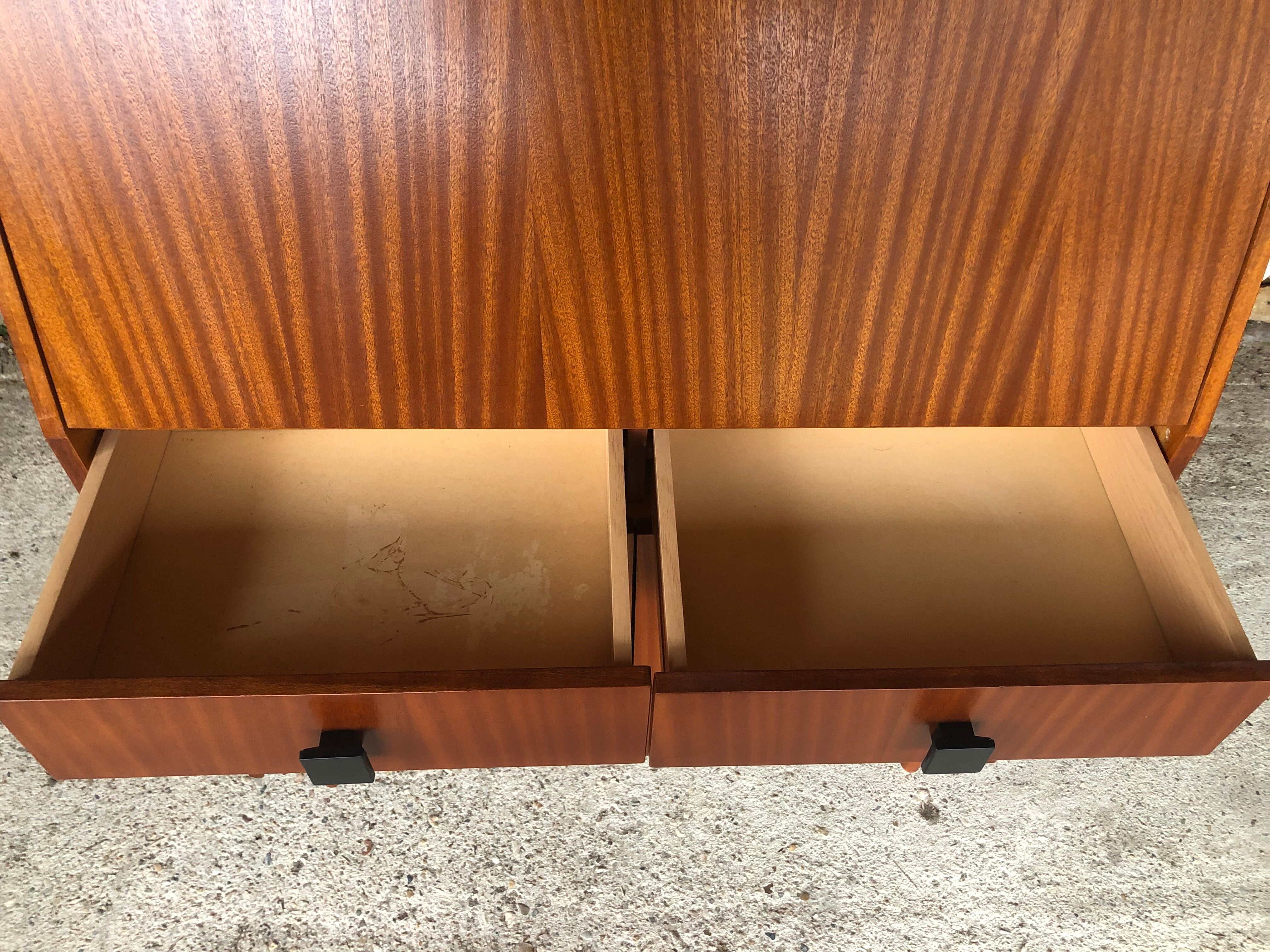 Vintage secretary, Scandinavian style, circa 60's