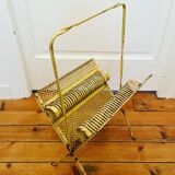 Porte disques vinyles 1950