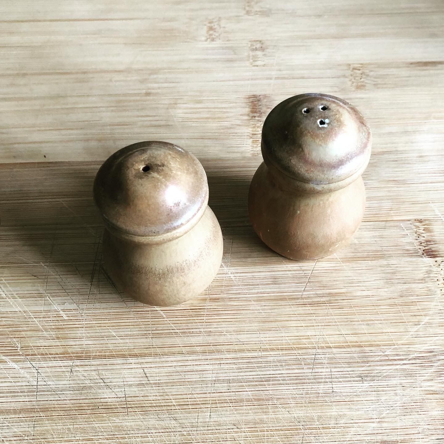 Salt and pepper shakers