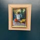 Original Swedish Oil on Canvas – Abstract Still Life – Signed – Vintage