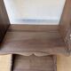 Art Deco walnut wall shelf 1930