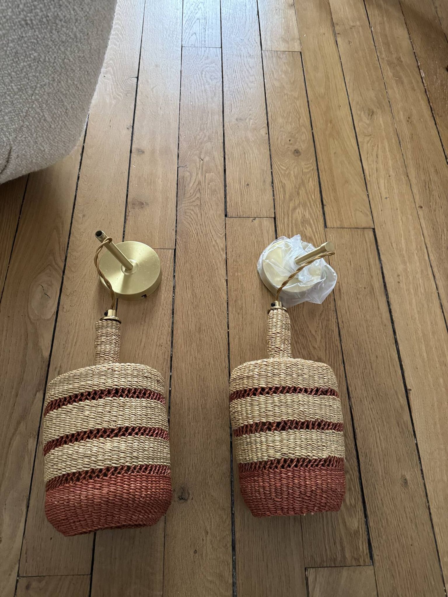 New GOLDEN EDITION wall sconces.