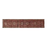 Vintage Turkish Oushak Rug Handwoven 84x388 cm
