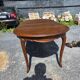 Extendable table in Louis XV style in oak (2 extensions)