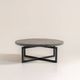 Coffee table in Norwegian slate stone