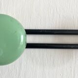 Vintage wall coat rack with 5 hooks