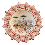 Aprey earthenware plate